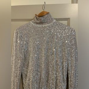 JLUXLABEL SEQUIN BODYSUIT
